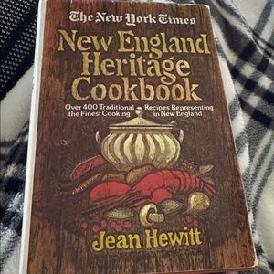 New York Times New England Heritage Cookbook by Jean Hewitt 1977 Hardcover GUC
